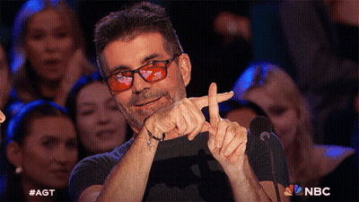 Man In Red Glasses Giving Thumbs Up GIF