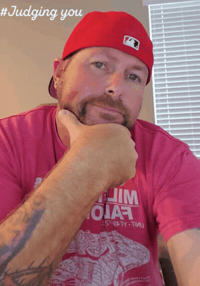 Man In Red Hat And Jim Oia3 Shirt Thumbs Up GIF