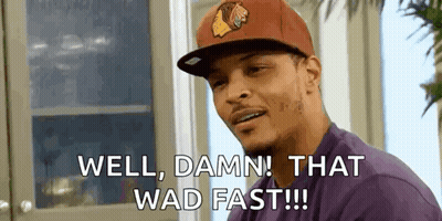 Man In Red Hat And Purple Shirt GIF