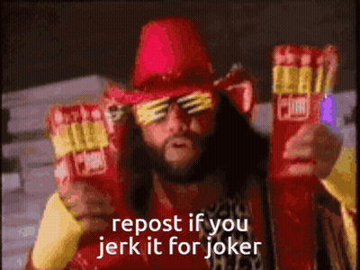 Man In Red Hat And Sunglasses Holding Potato Chips GIF