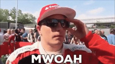 Man In Red Hat And Sunglasses Making Funny Face GIF