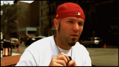 Man In Red Hat And White Shirt GIF