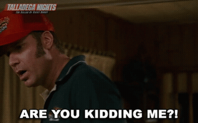 Man In Red Hat Saying Are You Kidding Me GIF