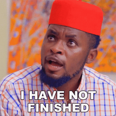 Man in Red Hat Saying I Have Not Finished