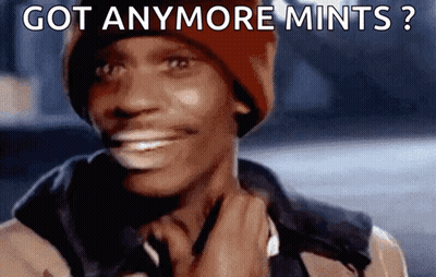 Man In Red Hat Smiling Got Anymore Mints GIF