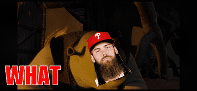 Man In Red Hat Surrounded By Crowd Saying In My Marsh GIF