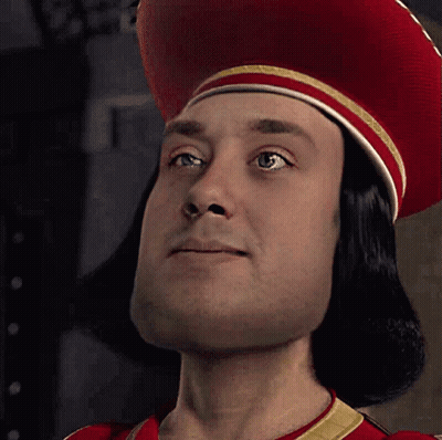 Man In Red Hat With Gold Trim GIF