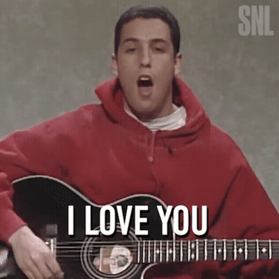 Man In Red Hoodie Playing Guitar And Singing GIF