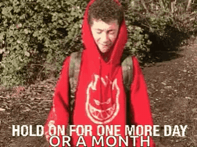 Man In Red Hoodie With Spitfire Logo GIF