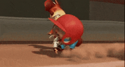 Man In Red Jacket And Hat Says Happy Birthday Coach GIF