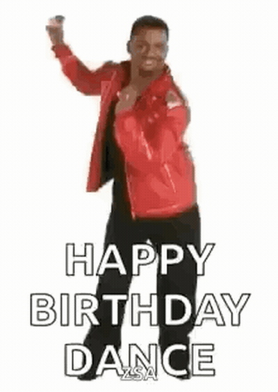 Man In Red Jacket Dancing GIF