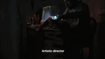 Man In Red Jacket Next To Silver Car Chauffeur GIF