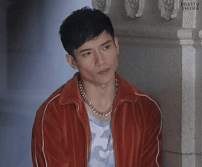 Man In Red Jacket Pointing And Saying Sucker GIF