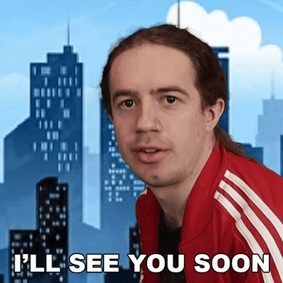 Man In Red Jacket Saying I'll See You Soon GIF