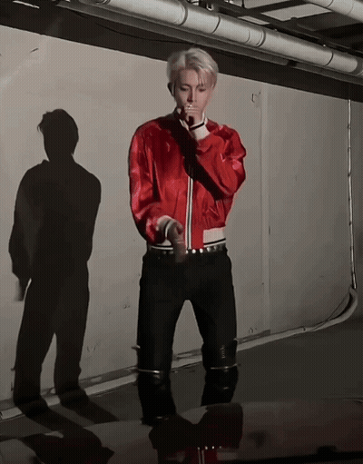 Man In Red Jacket GIF