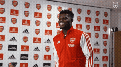 Man In Red Jacket With Emirates Fly Emirates GIF