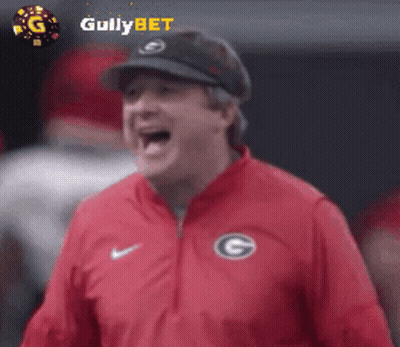 Man In Red Jacket With G GIF
