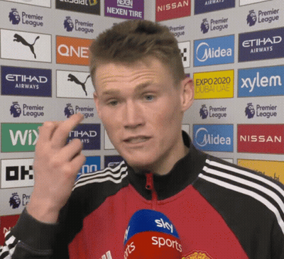 Man In Red Jacket With Sky Sports GIF