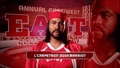 Man In Red Jersey L' Carpetron Dookmarriot GIF