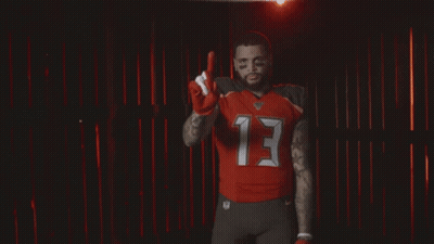 Man In Red Jersey Number 13 GIF