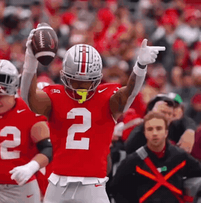 Man In Red Jersey Number 2 GIF