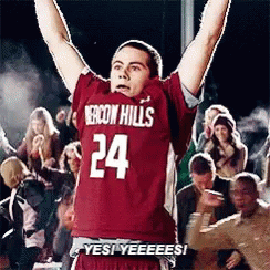 Man In Red Jersey Number 24 GIF