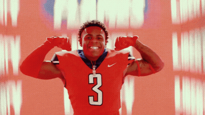 Man In Red Jersey Number 3 GIF