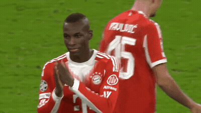 Man In Red Jersey Number 45 GIF