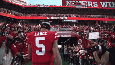 Man In Red Jersey Number 5 GIF