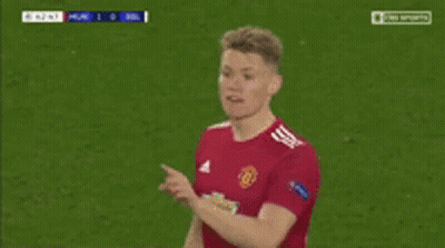Man In Red Jersey With Number 79 GIF