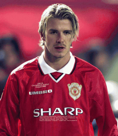 Man In Red Jersey With Sharp GIF