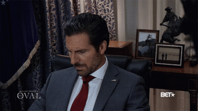 Man In Red Leather Jacket Before Kirby Posters GIF