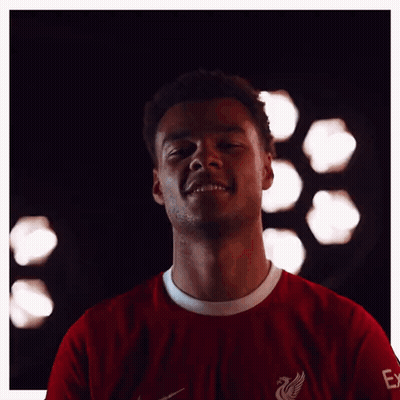 Man In Red LFC Shirt GIF