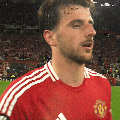 Man In Red Manchester United Jersey GIF