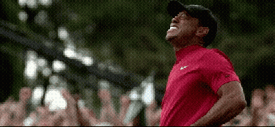 Man In Red Nike Shirt GIF