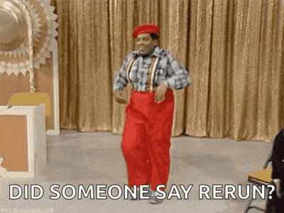 Man In Red Pants And Suspenders Dancing On Stage GIF