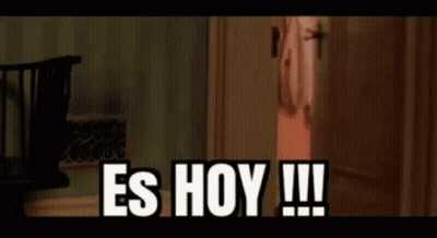 Man In Red Robe Says Es Hoy !!! GIF