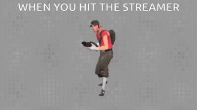 Man In Red Shirt And Brown Pants On Skateboard GIF