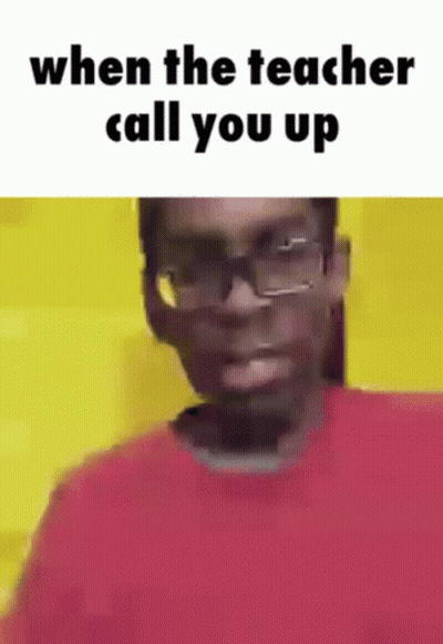 Man In Red Shirt And Glasses GIF