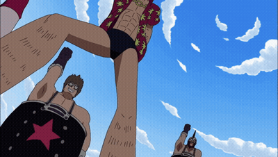 Man In Red Shirt, Black Shorts, Red Star GIF