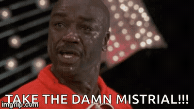 Man In Red Shirt Crying Says Take The Damn Mistrial GIF