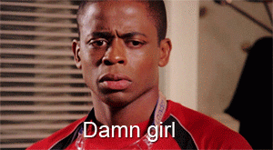 Man In Red Shirt Damn Girl GIF