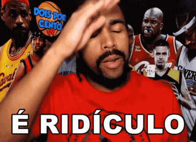 Man In Red Shirt Dois Por Cento GIF