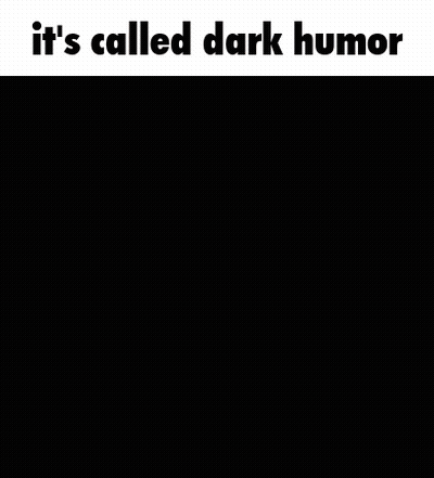 Man In Red Shirt Holding Laptop Dark Humor GIF
