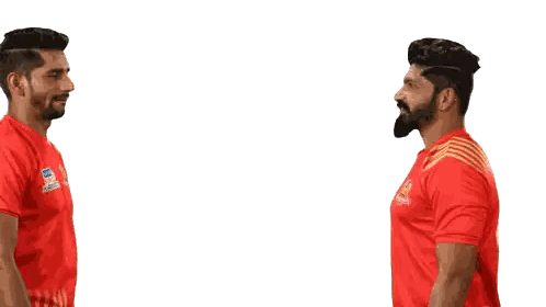 Man In Red Shirt Number 7 Sticker