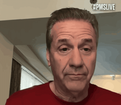 Man In Red Shirt #PMSLive GIF