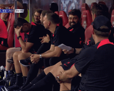 Man In Red Shirt Saying Ava GIF