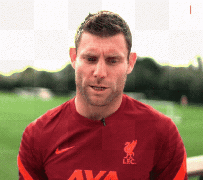 Man In Red Shirt Saying Ava GIF