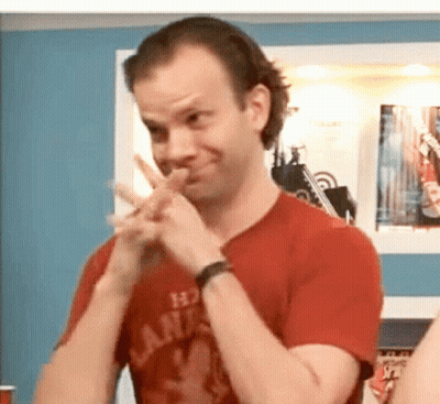 Man In Red Shirt Saying Hawaii GIF