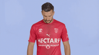 Man In Red Shirt Saying Hectare GIF
